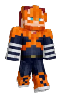 Austounding Minecraft avatar full body