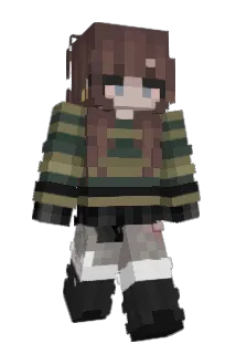 Austybee Minecraft avatar full body