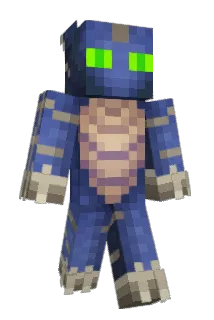 AutAttack Minecraft avatar full body
