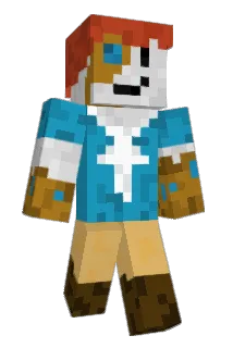 Autentic Minecraft avatar full body