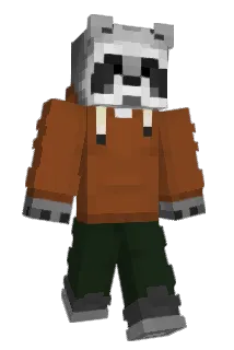 AutismProfessor Minecraft avatar full body