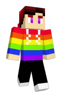Autismotron Minecraft avatar full body