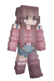 Autisneechan Minecraft avatar full body
