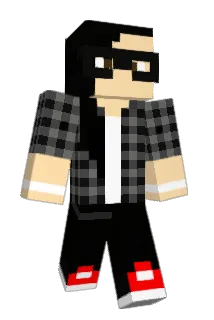 AutoBuild Minecraft avatar full body