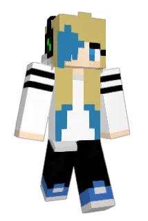 AutoGreta Minecraft avatar full body