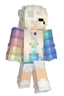 Autoclickergirl Minecraft avatar full body