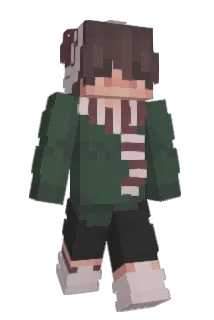 AutumnRed Minecraft avatar full body