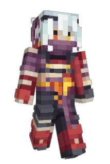 Auxilry Minecraft avatar full body