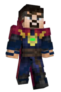 AvLoki Minecraft avatar full body