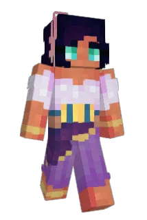 Aval1na Minecraft avatar full body