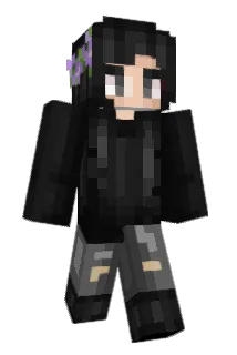 Aventureiro Minecraft avatar full body