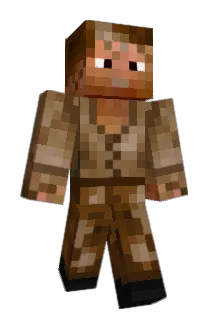 AverageHobo Minecraft avatar full body