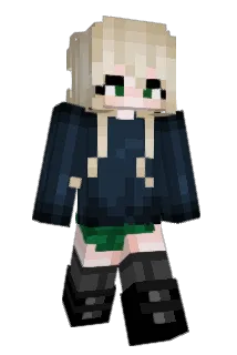 AverageKatze Minecraft avatar full body