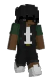 AverageMona Minecraft avatar full body