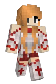 Avert Minecraft avatar full body