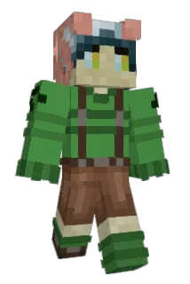 AvgoFurHire Minecraft avatar full body