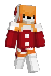AwesomeRedFoxy Minecraft avatar full body