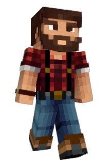 AwkwarDave Minecraft avatar full body