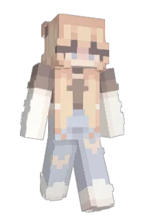 AwkwardReptile Minecraft avatar full body
