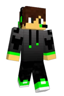 Awolve Minecraft avatar full body