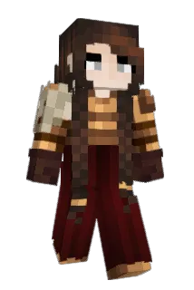 AxelDasAxolotl Minecraft avatar full body