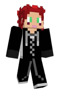 AxelFlameLord Minecraft avatar full body