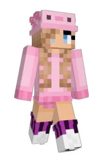 Axey_Lotl Minecraft avatar full body