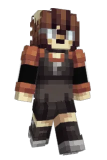 AxoBeet Minecraft avatar full body