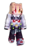 Axohat Minecraft avatar full body