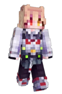 Axohat Minecraft avatar full body