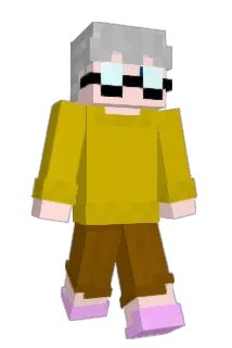 Axol12 Minecraft avatar full body