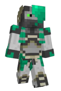AxolAegis Minecraft avatar full body