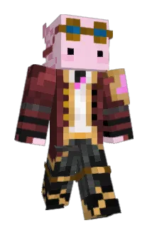 Axoliii45 Minecraft avatar full body