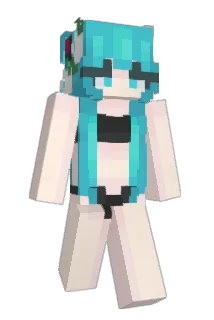 AxolotlMyHunie Minecraft avatar full body