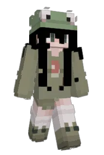 Axolotlmush Minecraft avatar full body