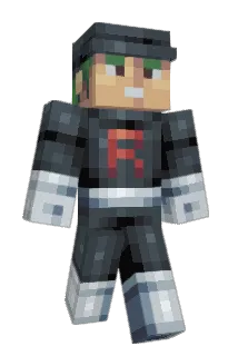 Axoly Minecraft avatar full body