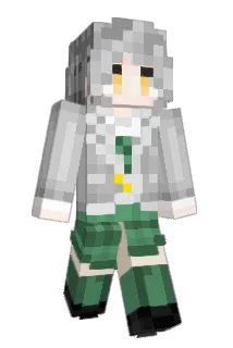 AyameShinoa Minecraft avatar full body
