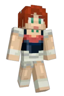 Ayamewolf Minecraft avatar full body