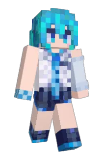 Ayceblues Minecraft avatar full body