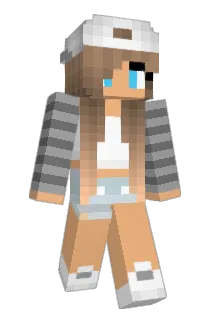 AyeeeItsNiki Minecraft avatar full body