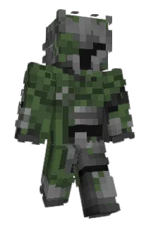 Ayrshire Minecraft avatar full body