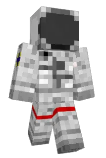 Ayystronaute Minecraft avatar full body