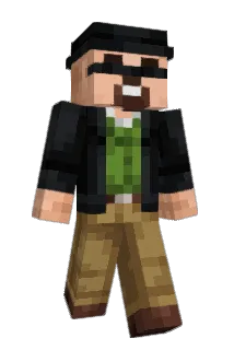 AzPok Minecraft avatar full body