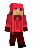 Azabache Minecraft avatar full body