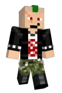 Azagthoth Minecraft avatar full body