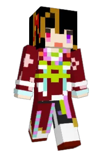 AzamiSenju Minecraft avatar full body