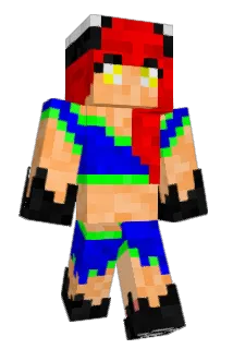 Azarloup Minecraft avatar full body