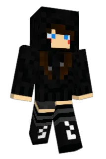 Azayakachan Minecraft avatar full body