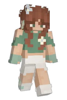 Azealiya Minecraft avatar full body