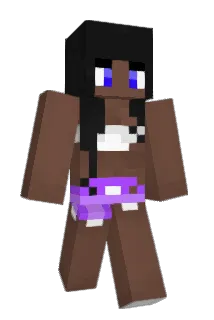 AzerinWolf Minecraft avatar full body